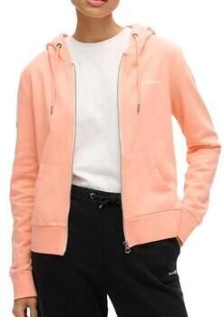 Superdry Sweater Sweatshirt à capuche zippé uni femme