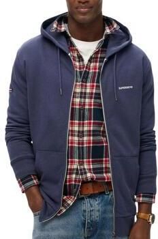 Superdry Sweater Sweatshirt à capuche zippé uni