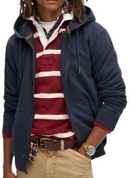 Superdry Sweater Sweatshirt à capuche délavé zippé à logo Essential