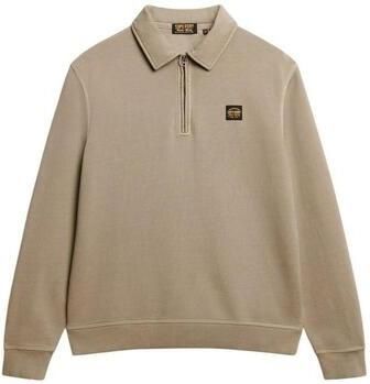 Superdry Sweater Sweatshirt demi-zip Contrast Stitch