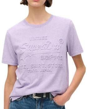 Superdry T-shirt Embossed Vl