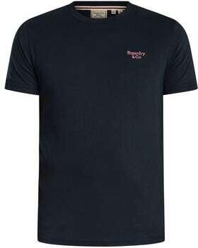 Superdry T-shirt Korte Mouw Essential Serif Logo T-shirt