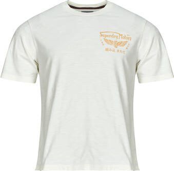 Superdry T-shirt Korte Mouw Heritage Biker Loose T-Shirt