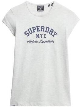 Superdry T-shirt Korte Mouw T-shirt femme Athletic Essential Slub