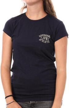 Superdry T-shirt Korte Mouw T-shirt femme Athletic Essential Slub