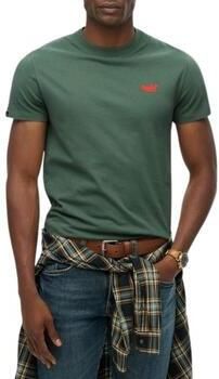 Superdry Shirt met ronde hals ESSENTIAL LOGO EMB TEE