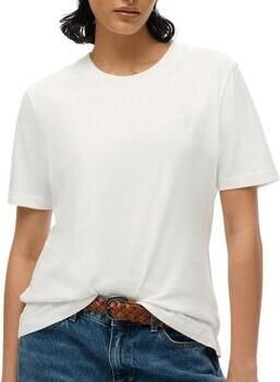 Superdry T-shirt Korte Mouw T-shirt brodé femme Essential Logo - Foto 13