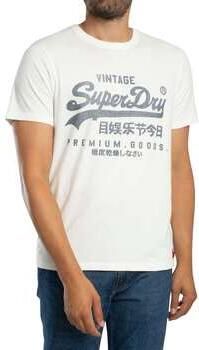 Superdry T-shirt Korte Mouw Klassiek T-shirt met vintage logo