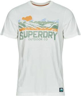 Superdry T-shirt Korte Mouw Outdoors Mountain Rlxd Tee