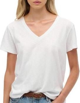 Superdry T-shirt STUDIOS SLUB EMB VEE TEE - Foto 9