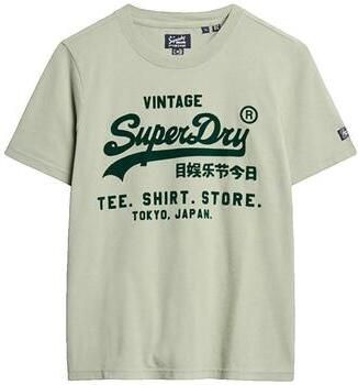 Superdry T-shirt Korte Mouw T-shirt Classic Vintage Logo Graphic décontracté