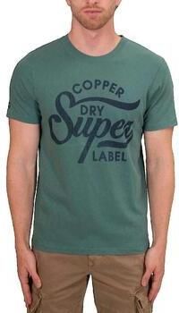 Superdry T-shirt Korte Mouw T-shirt Copper Label Script