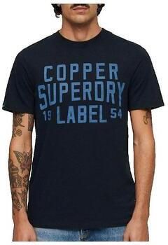 Superdry T-shirt Korte Mouw T-shirt Copper Label Workwear - Foto 2