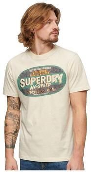 Superdry T-shirt Korte Mouw T-shirt Gasoline Workwear manches courtes