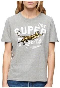 Superdry T-shirt Korte Mouw T-shirt Reworked Classics Relaxed