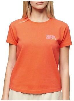 Superdry T-shirt Korte Mouw T-shirt Sportswear Logo ajusté