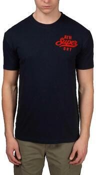 Superdry T-shirt Korte Mouw T-shirt Superstate Athletic bleu marine
