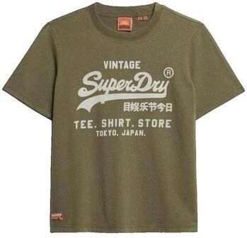 Superdry T-shirt Korte Mouw T-shirt Vintage Logo Heritage