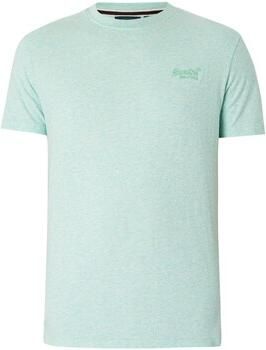 Superdry T-shirt in gemêleerde look model 'Vintage Logo' - Foto 13