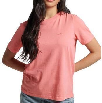 Superdry Shirt met korte mouwen ESSENTIAL LOGO EMB TEE