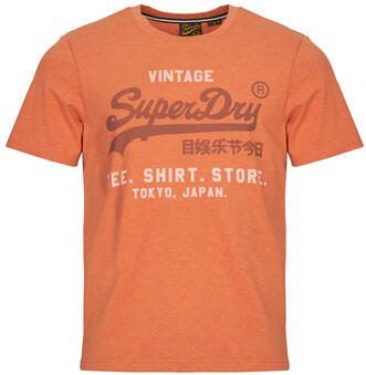 Superdry T-shirt Korte Mouw Vl Heritage Relaxed Tee