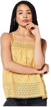 Superdry Top T-shirt sans manches Vintage Woven Lace