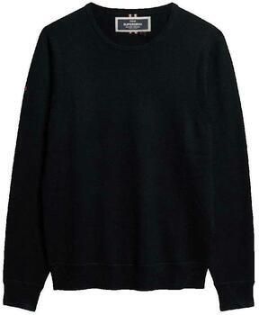 Superdry Trui Pull Mérinos Noir