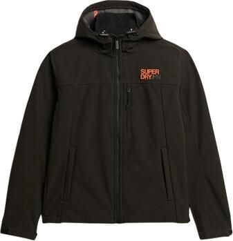 Superdry Trainingsjack Softshell trekkersjack met capuchon - Foto 2