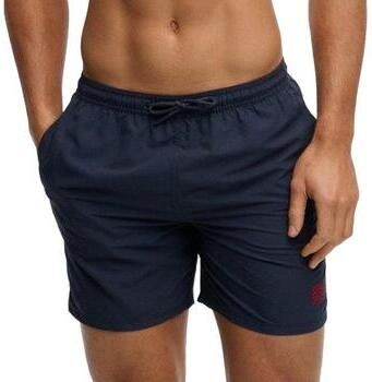 Superdry zwemshort donkerblauw - Foto 4