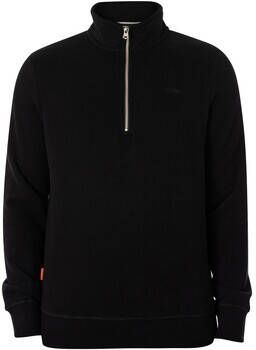 Superdry Fleece Jack Essential sweatshirt met halve rits