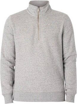 Superdry Fleece Jack Essential sweatshirt met halve rits
