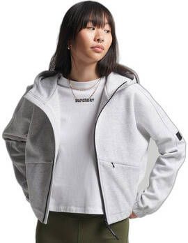 Superdry Sweater Sweatshirt à capuche zippé femme Code Tech
