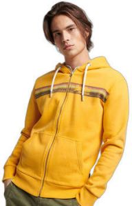 Superdry Sweater Sweatshirt à capuche zippé logo Vintage Cali