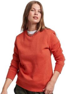 Superdry Sweater Sweatshirt ras du cou coton bio femme Essential Logo