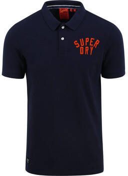 Superdry T-shirt Classic Pique Polo Superstate Navy