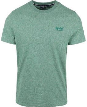 Superdry T-shirt Classic T-Shirt Groen