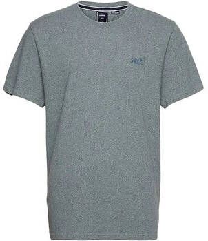 Superdry T-shirt Korte Mouw T-shirt en coton bio Essential Logo