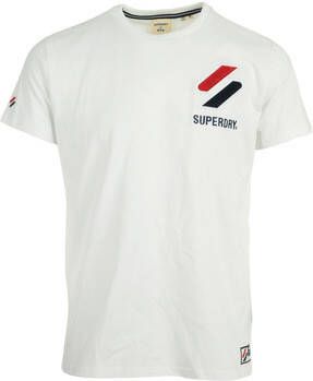 Superdry T-shirt Korte Mouw Sportstyle Chenille Tee