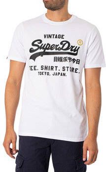 Superdry T-shirt Korte Mouw Vintage logowinkel klassiek T-shirt