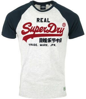 Superdry T-shirt Korte Mouw VL Duo Raglan Tee 220