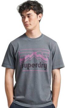 Superdry T-shirt Korte Mouw T-shirt Vintage 90s Terrain