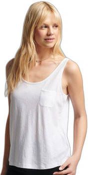 Superdry Top Débardeur à poche coton bio femme Studios