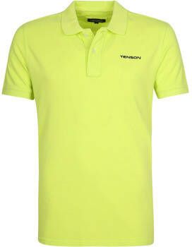 Tenson T-shirt Polo Einar Neon Geel