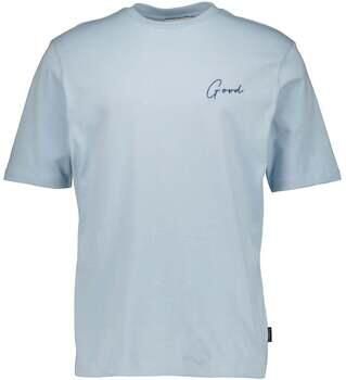 THE GOODPEOPLE Heren Polo's & T-shirts Tphoto Lichtblauw - Foto 5