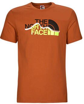 The North Face T-shirt Korte Mouw S S Mountain Line Tee
