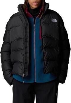 The North Face Zwarte Gewatteerde Puffer Jas met Hoge Kraag Black Dames - Foto 9