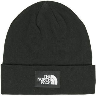 The North Face Dock Worker Gerecyclede Beanie Wollen Muts Black