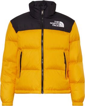 The North Face Retro Nuptse Jas in Summit Gold Zwart Yellow Heren - Foto 9