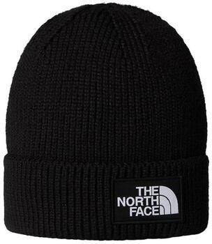The North Face Beanie in gebreide look met logopatch model 'Box'