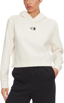 The North Face Sweater NF0A89EX1 W ESSENTIAL CROP HOODIE-QLI1 WHITE DUNE - Foto 3